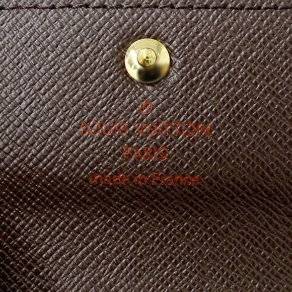 Louis Vuitton Damier Key Case for Women and Men, Multicle 4 N62631, Brown, Co... - Picture 5 of 7